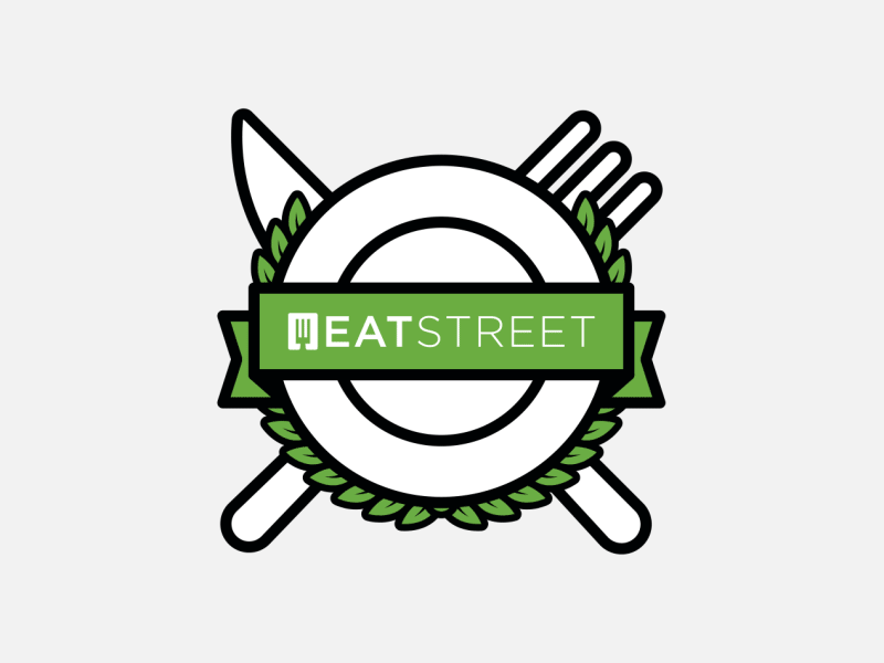 EatStreet Badge badge crest plate
