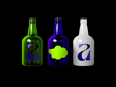 Rum Bottles adobe illustrator adobe photoshop bottlemockup bottles colours creative graphicdesign mood