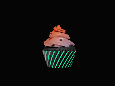 Cupcake adobe illustrator adobe photoshop colors graphicdesign mood
