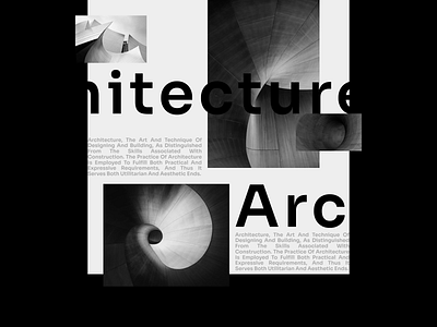 Architecture poster blackwhite figma graphicdesign grid mood photography poster posterdesign typography visuals