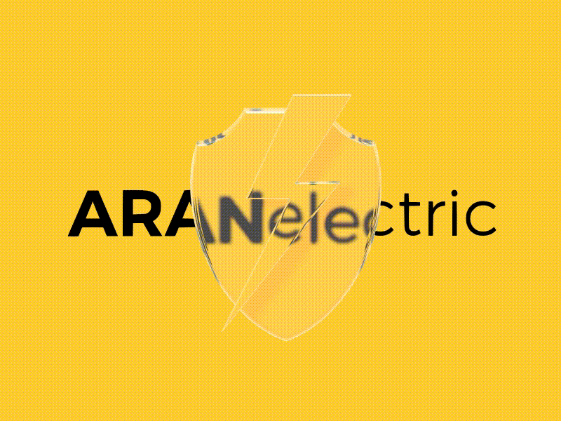 ARANelectric ⚡️ 3d adobe illustrator branding graphic design logo logodesign motion graphics spline