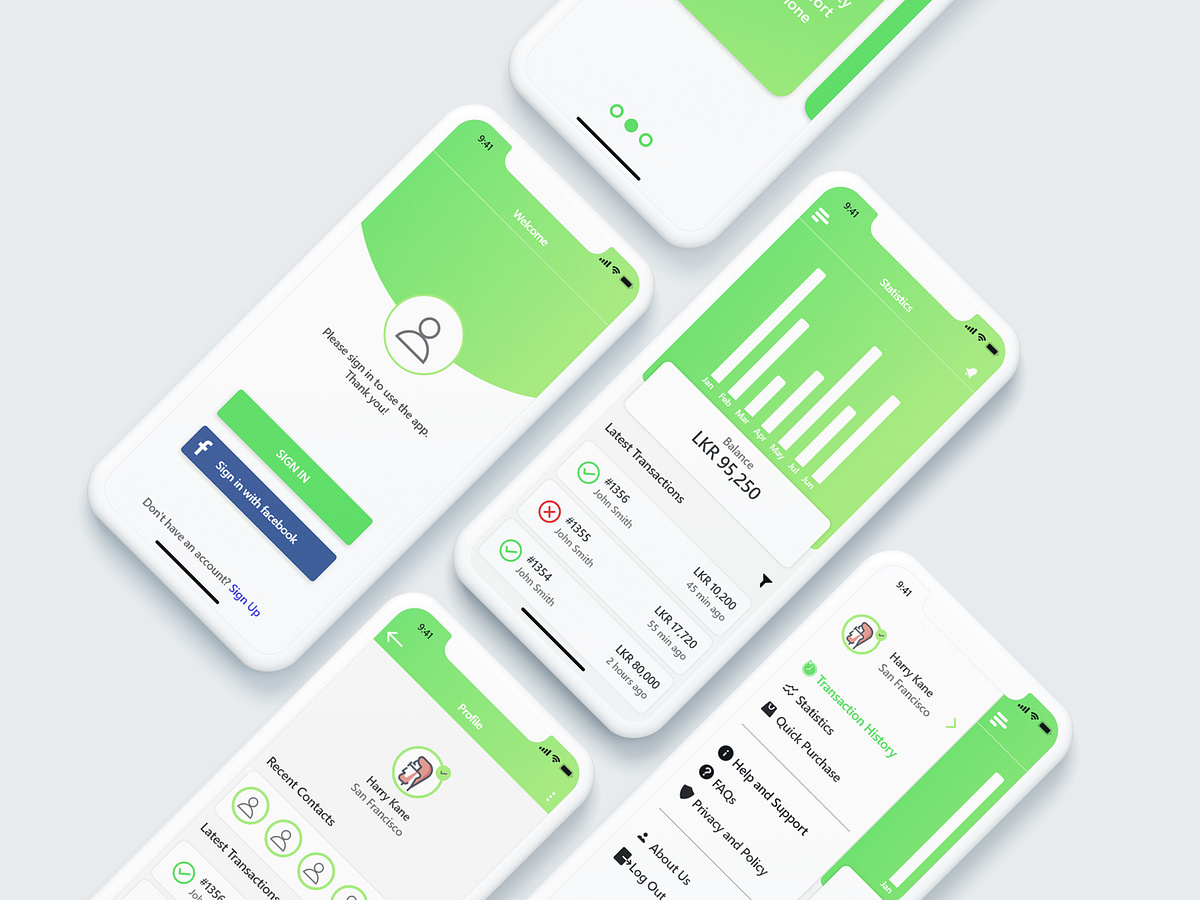 PowerBill - Electricity Purchasing App by Kanchana Godage on Dribbble