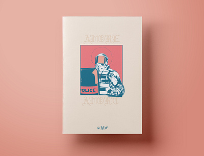Amore Àmort adobe art artwork design digital draw flat illustration illustrator lettering minimal typography vector vector art