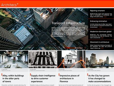 Architecs design eshop frontend html ui ux website