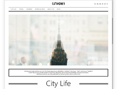 Cityhoney design eshop frontend full page full page design html ui ux website