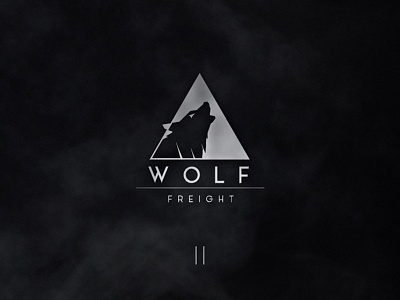 Logo design for Wolf freight