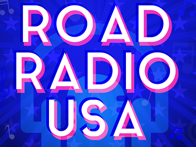 RoadRadio 01 design logo nonprofit