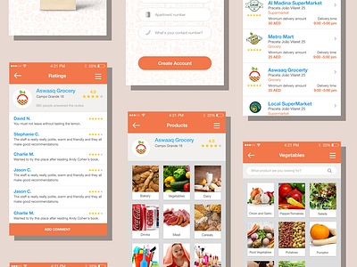 I-Need - Shopping application by Tomas Marek on Dribbble