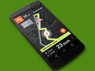 UrbanCyclers - Android navigation app for urban bikers android app biker cyclers mobile navigation ui urban ux