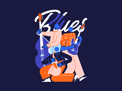Still got the blues blues branding illustration music vector