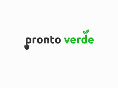 prontoverde logo concept