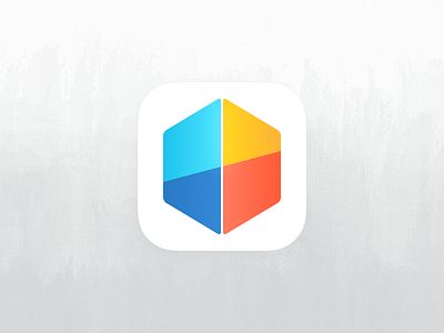 Perspective for iOS icon cube icon ios ios 7 ipad perspective pixxa