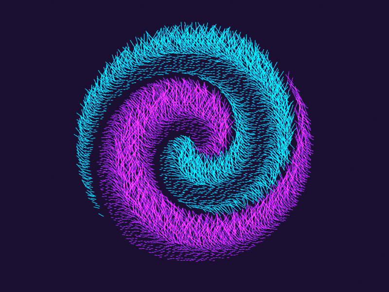 Spirals, Inc animation fur gif monster motion graphics spiral