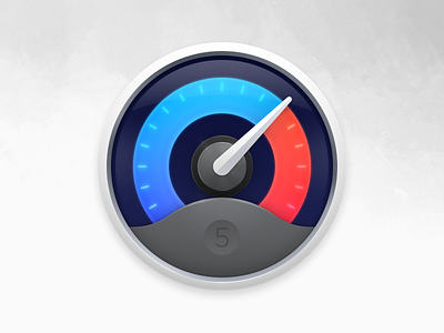 iStat Menus 5 Icon app dial icon istat mac menubar menus