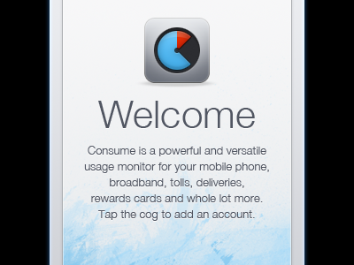 Consume for iPhone, welcome! aloha consume hello hola iphone welcome