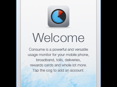 Consume for iPhone, welcome!