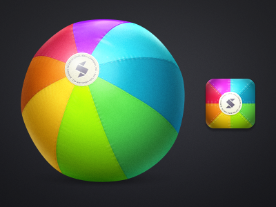 Skala Preview and Skala View icons app beach beachball icon ios mac