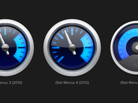 Istat menus icon evolution