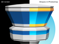 Process render vs shapes