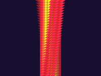 Twisty 3D effect using a 2D image