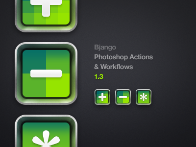 Bjango actions and workflows