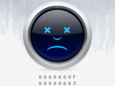 iStat for iOS error bad dial error icon ios iphone istat monitor sad