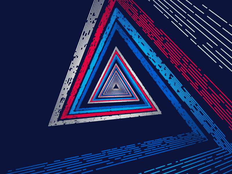 Zooming triangle spiral animation geometric geometric art gif processing spiral triangle triangles zoom