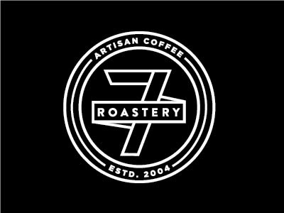 Roastery 7 coffee linework roastery