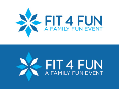 Fit 4 Fun event fitness logo