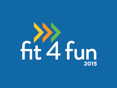 Fit 4 Fun fitness logo race