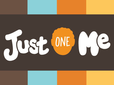 Just One Me Logo branding kids logo