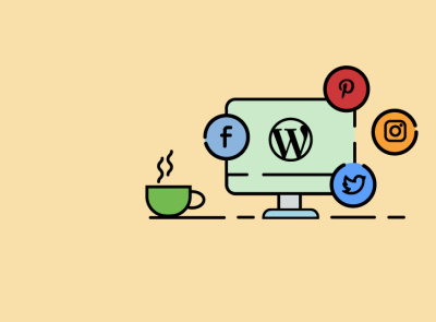 how to add social media icons on wordpress