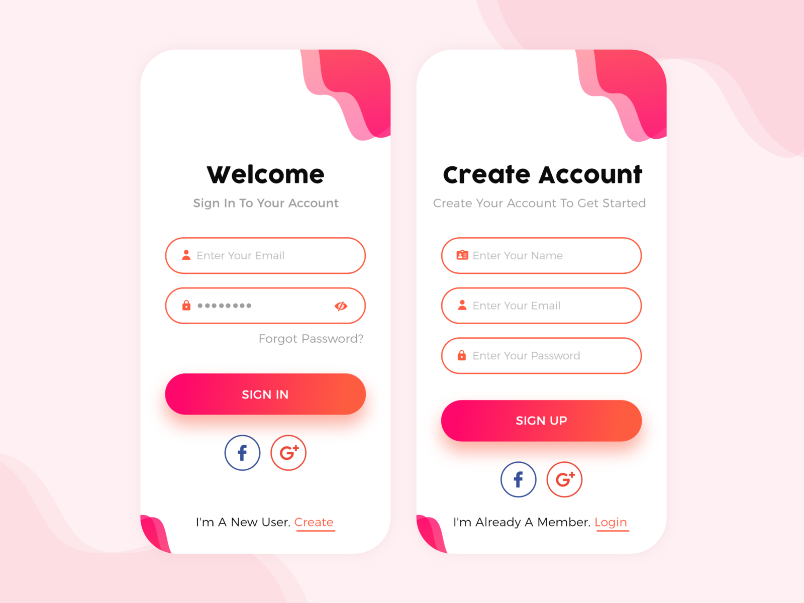 viddyvi App Screens by Chhavi Sharma on Dribbble