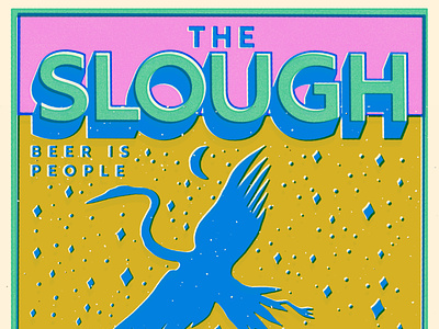 Screen Printed Poster - The Slough Brewing Collective