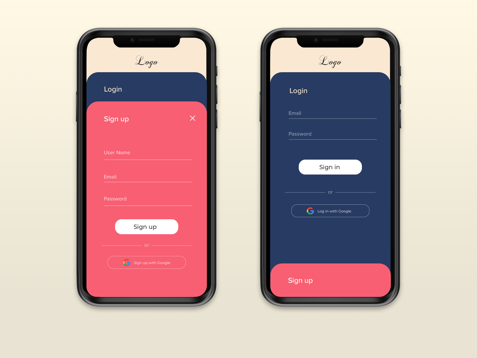 Sign up screen - day 1 by kaliarasu on Dribbble