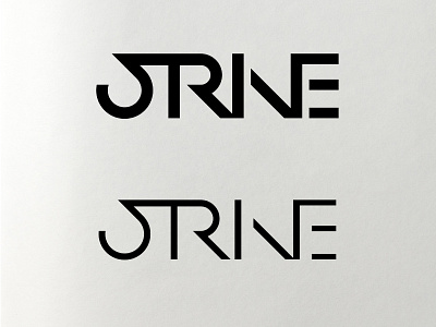 Strive Custom Logotype