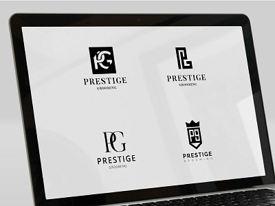 Prestige Grooming Logo Design Ideas