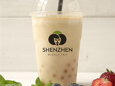 Download Shenzhen Bubble Tea Logo By Newton Llorente On Dribbble