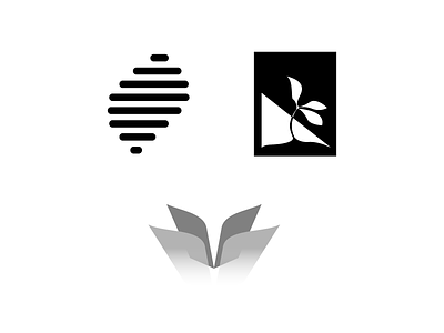 Ventus Logo Ideas black branding concept design flat gradient identity illustration illustrator leaf leaves lines logo logo design logos mark simple transparent vector wind