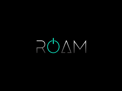 ROAM abstract art direction branding concept graphic design logo logo design print design typography vector