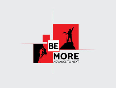 Be More abstract art direction branding concept graphic design illustration logo design print design typography vector