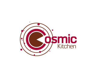 cosmic Kitchen 2 graphic design logo print design