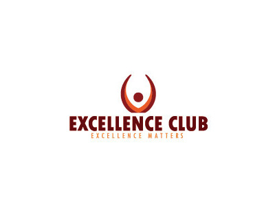 Excellence Club graphic design logo print design