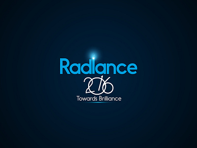 Radiance 3d logos graphic design logos print design