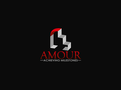 Amour graphic design logo design logos print design