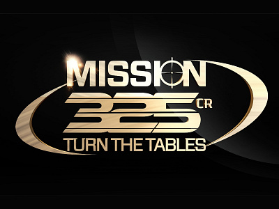 Mission 300 cr graphic design logo logo design print design