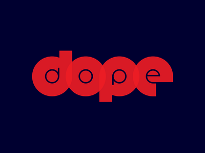 Logotype DOPE brand identity branding design font graphicdesign handlettering lettering logo logo design logotype typography