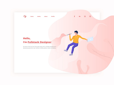 UI/UX Designer Portfolio Design