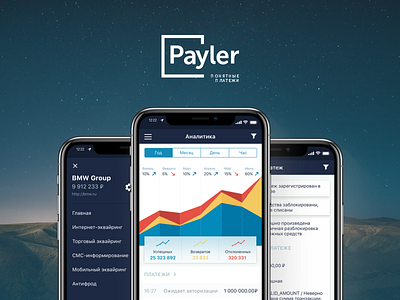 Payler - Mobile App acquire app bank mobile mobile app ui ux