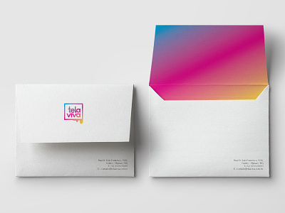 Tela Viva - Envelopes brand identity envelopes logo logo design paper